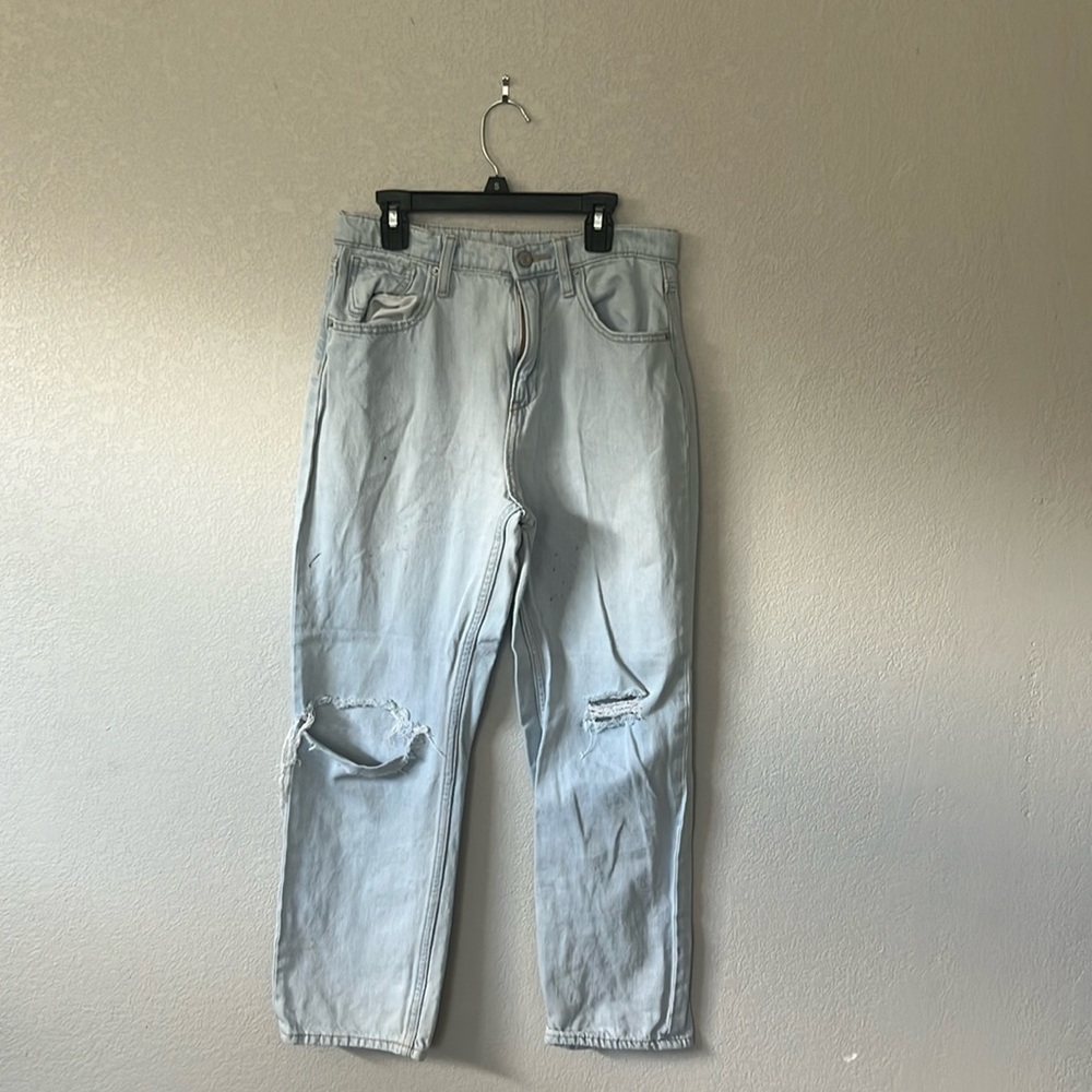 Old Navy Slouchy Straight Jeans- size 16 girls